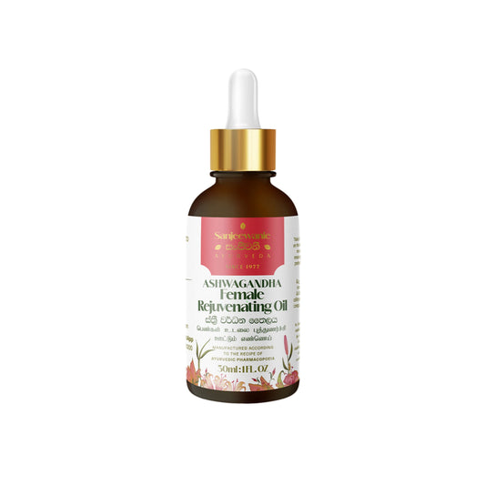 Sanjeewanie Ashwagandha Verjüngungsöl für Frauen (30 ml)