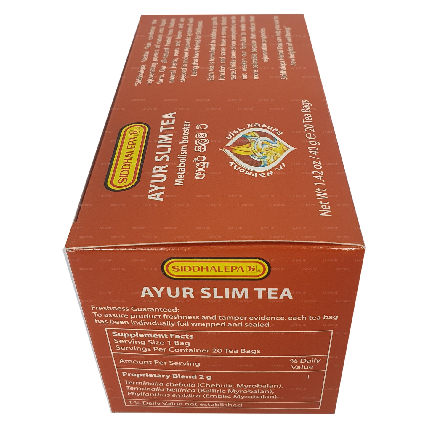 Siddhalepa Ayur Slim Tee (40 g)