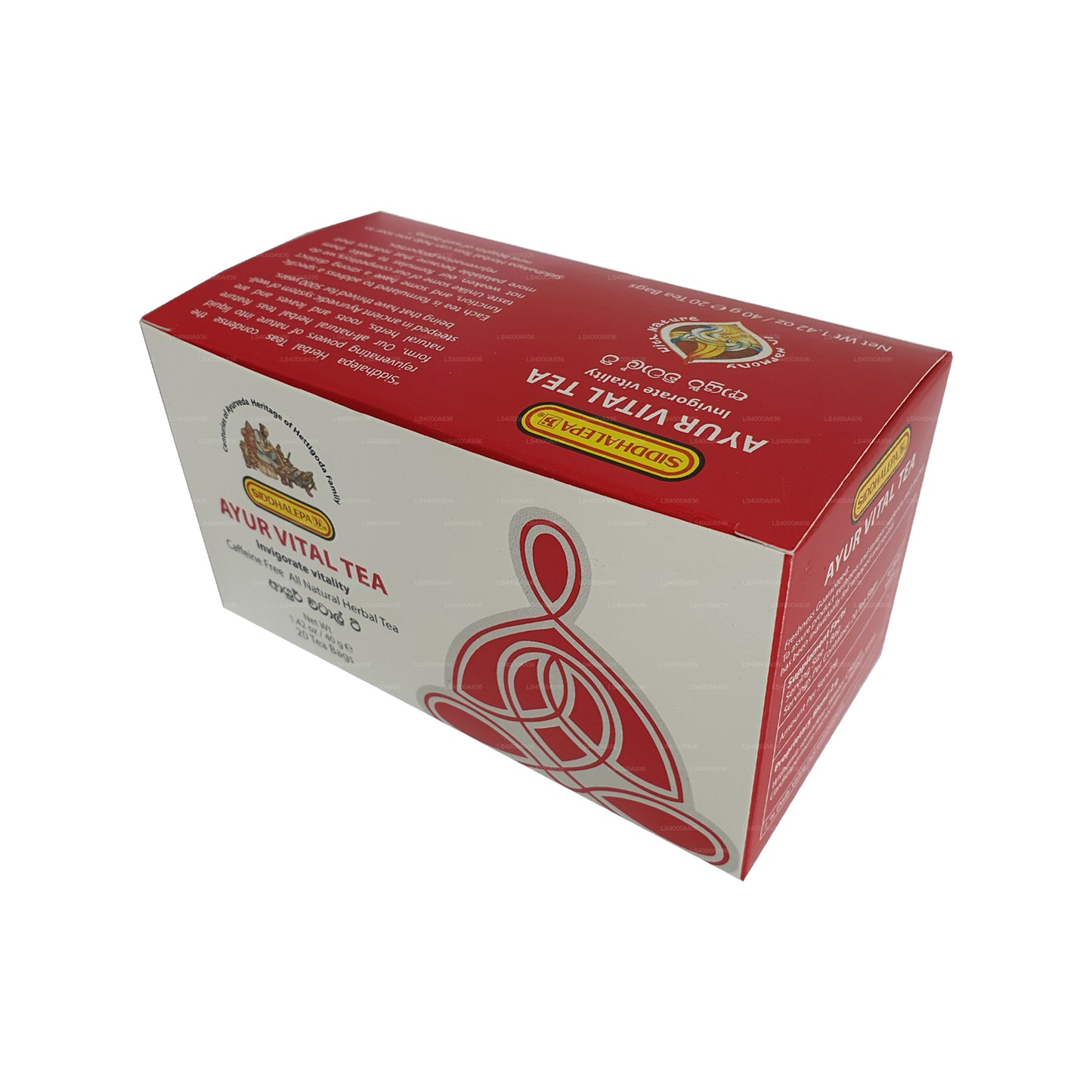 Siddhalepa Ayur Vital Tee (40 g) 20 Teebeutel