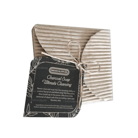 Siddhalepa handgemachte Kohleseife – ultimative Reinigung (120 g)
