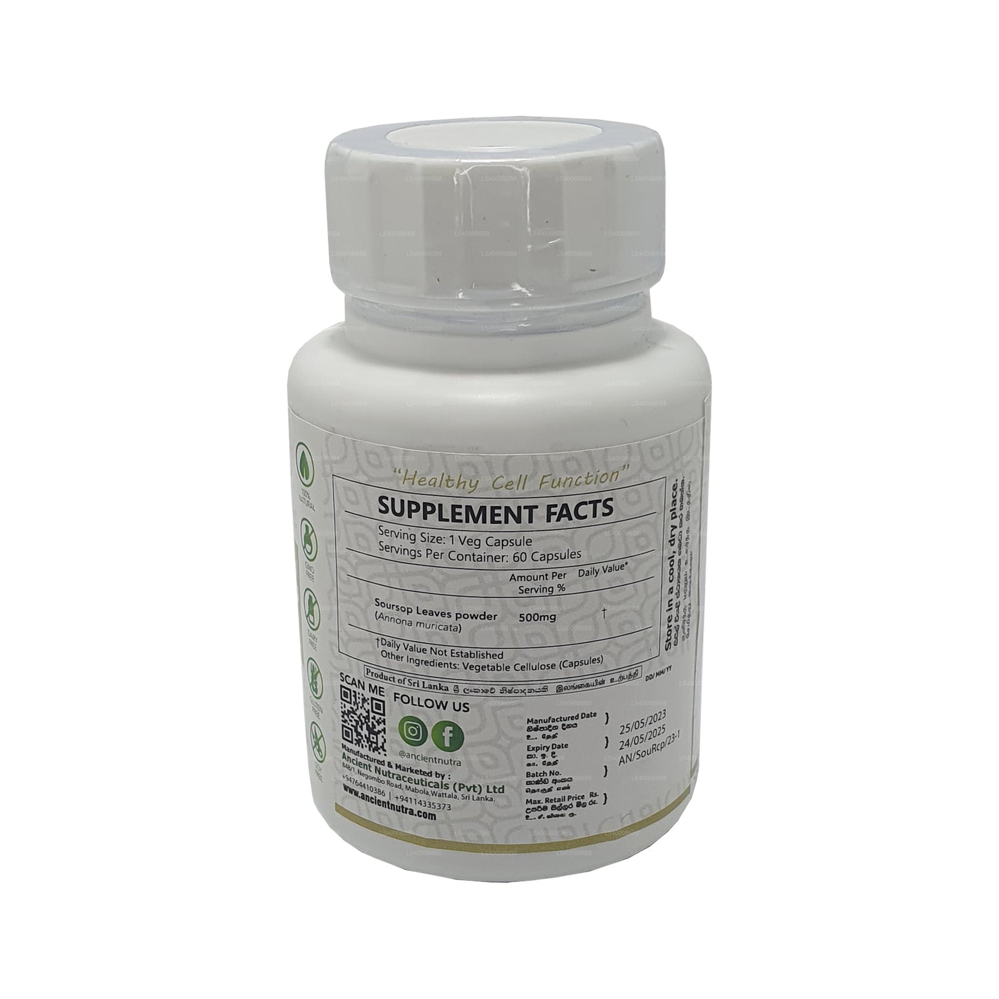 Ancient Nutra Soursop (60 Kapseln)
