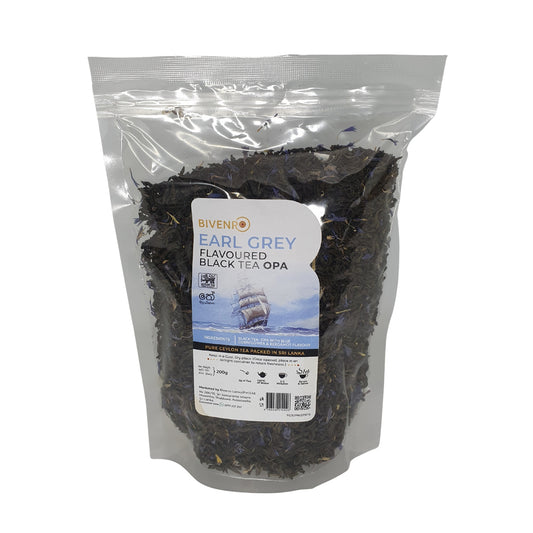 Bivenro Earl Grey aromatisierter Schwarztee OPA-Qualität (200 g)
