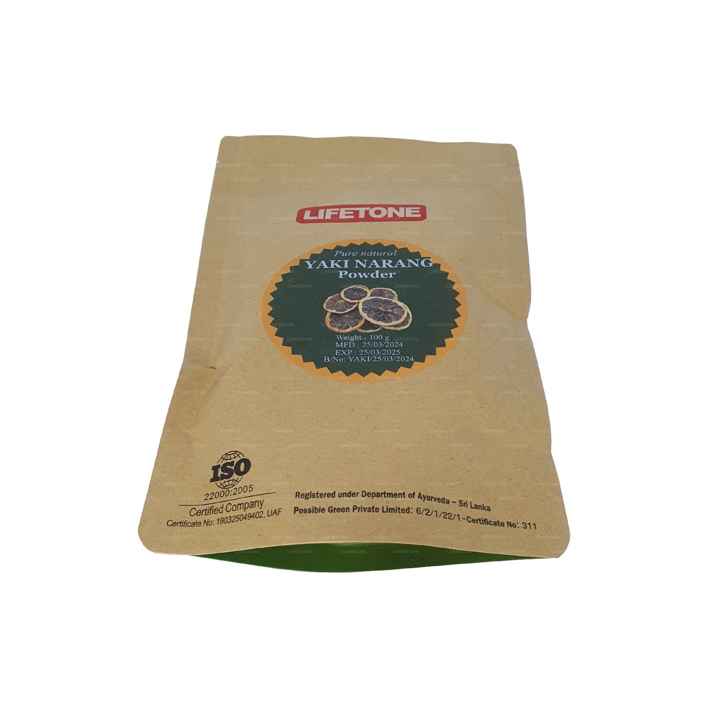 Lifetone Yaki Narang Pulver (100g)