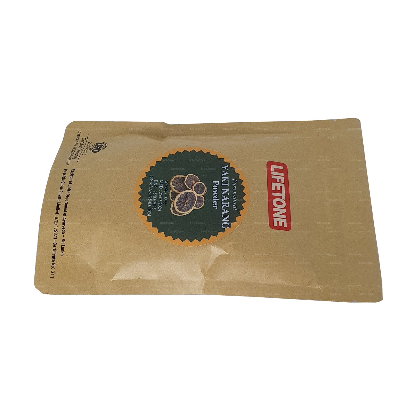Lifetone Yaki Narang Pulver (100g)