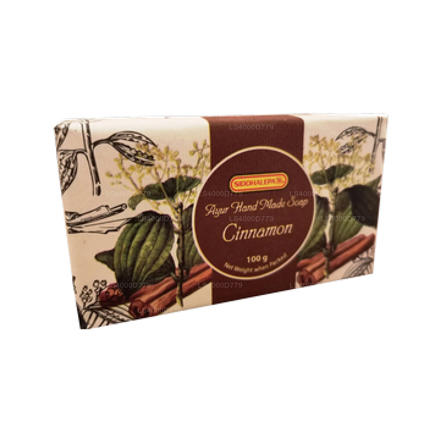 Siddhalepa handgemachte Seife – Zimt (100 g)