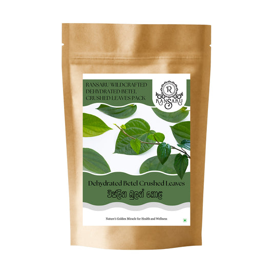 Ransaru Wildcrafted Packung mit dehydrierten Betelblättern