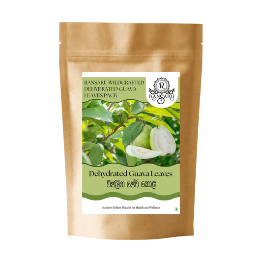 Ransaru Wildcrafted Dehydrated Guava Leaves Pack 