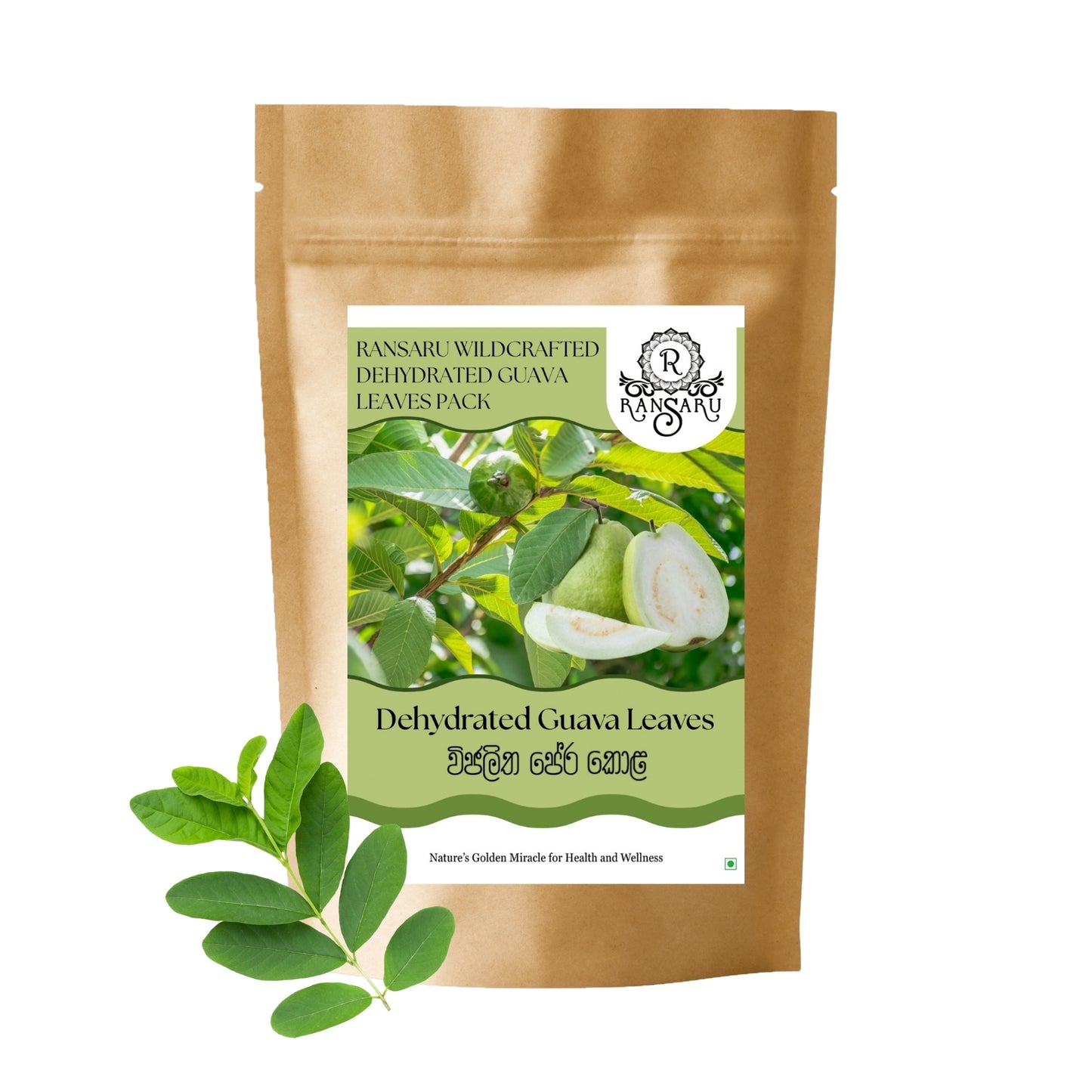 Ransaru Wildcrafted Dehydrated Guava Leaves Pack 
