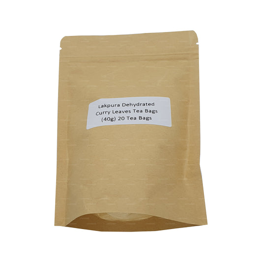 Lakpura Dehydrated Curry Leaves Teebeutel (40 g) 20 Teebeutel