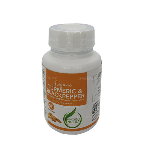 Ancient Nutra Kurkuma und schwarzer Pfeffer (60 Kapseln)