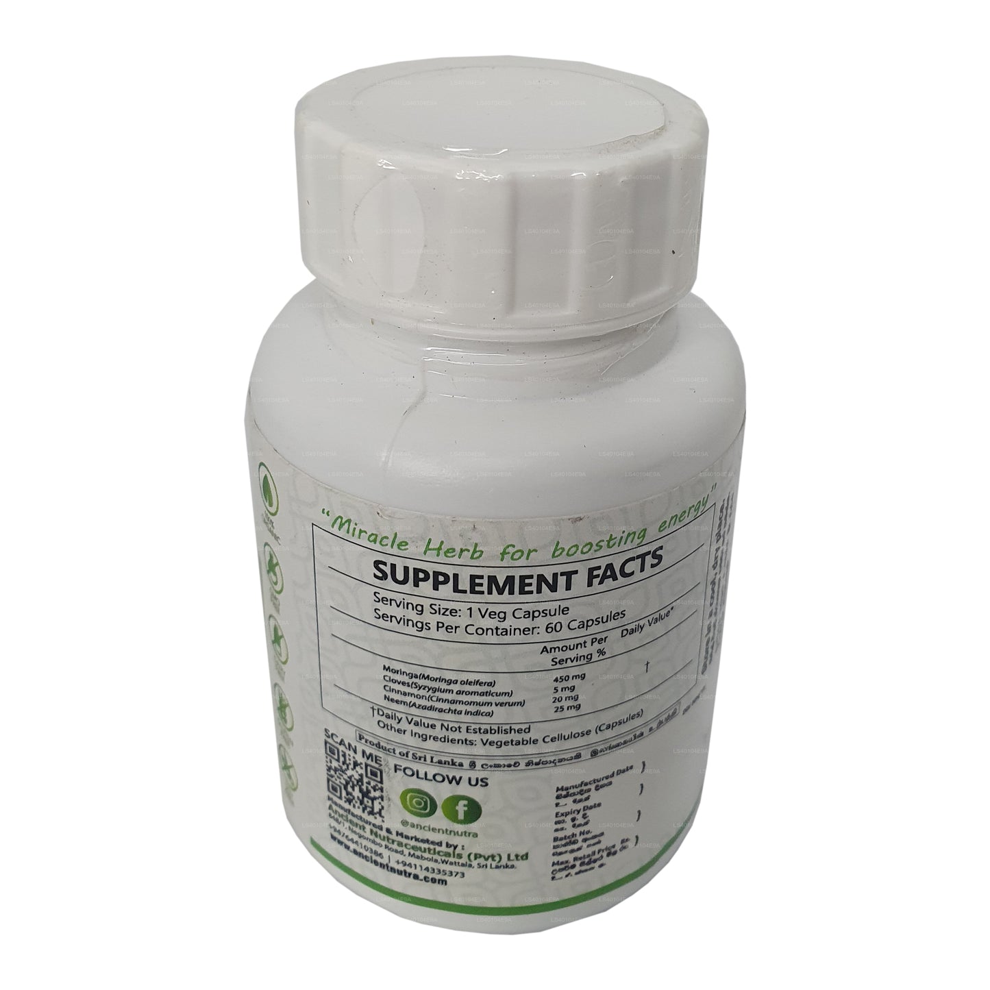 Uralter Nutra Moringa (60 Kapseln)