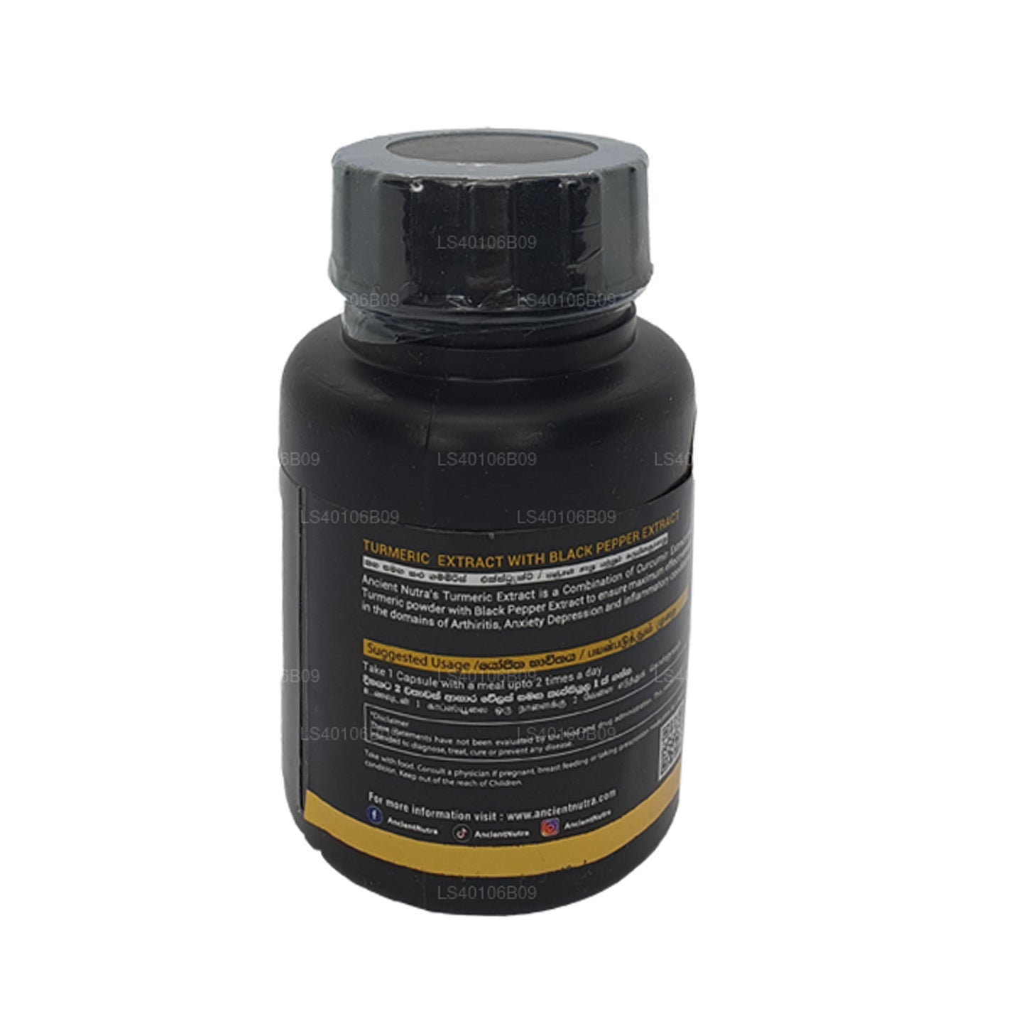 Ancient Nutra Kurkuma-Extrakt (60 Kapseln)