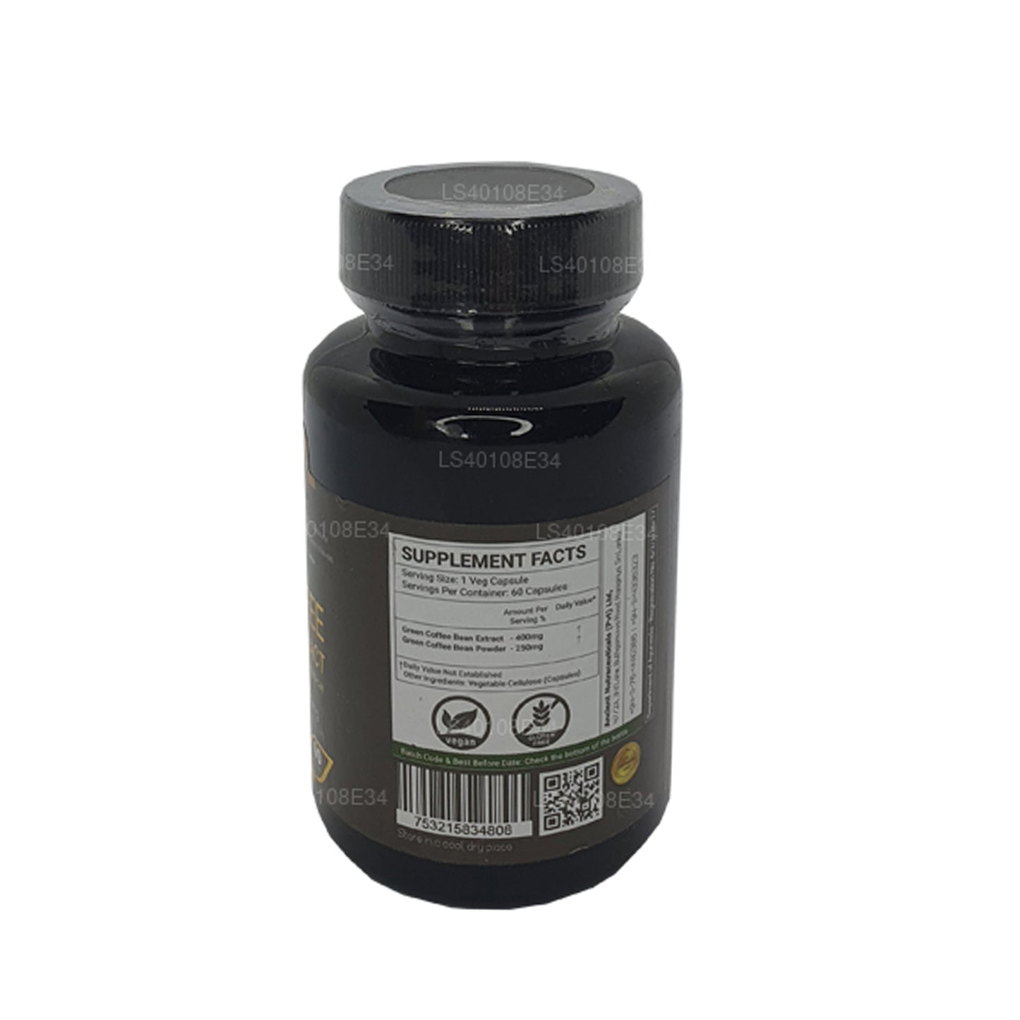 Ancient Nutra Grüner Kaffeebohnen-Extrakt (60 Kapseln)