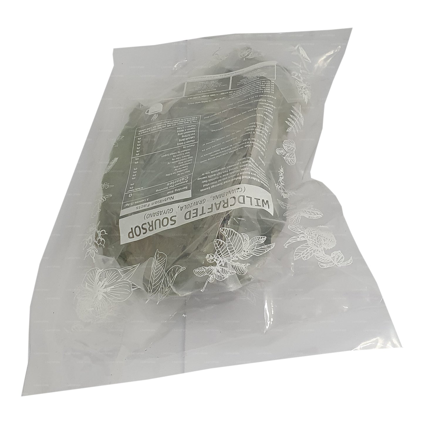 Lakpura® Wild gesammelte Stachelannone (Guanabana, Graviola, Guyabano) – getrocknete Blätter (ganz)