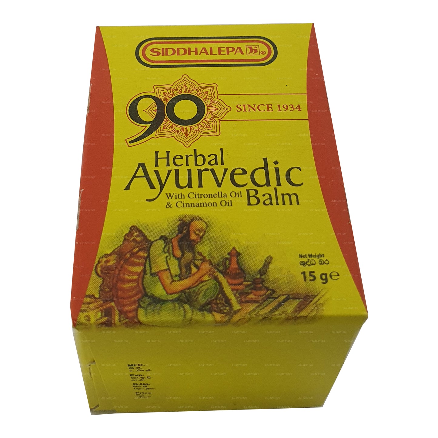 Siddhalepa Ayurveda Kräuterbalsam