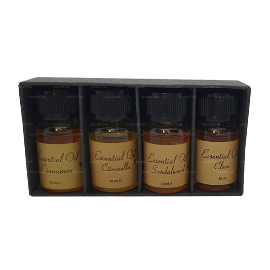 Siddhalepa Packung mit ätherischen Ölen (4 x 10 ml)