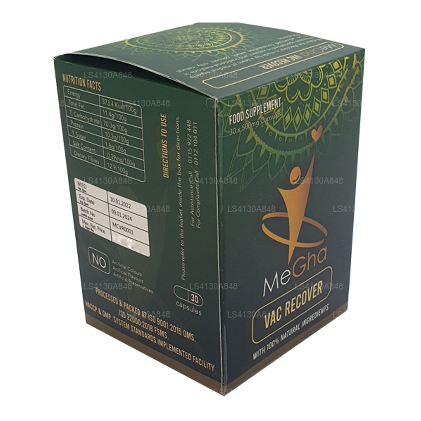 Megha Vac Recover (30 Kapseln)