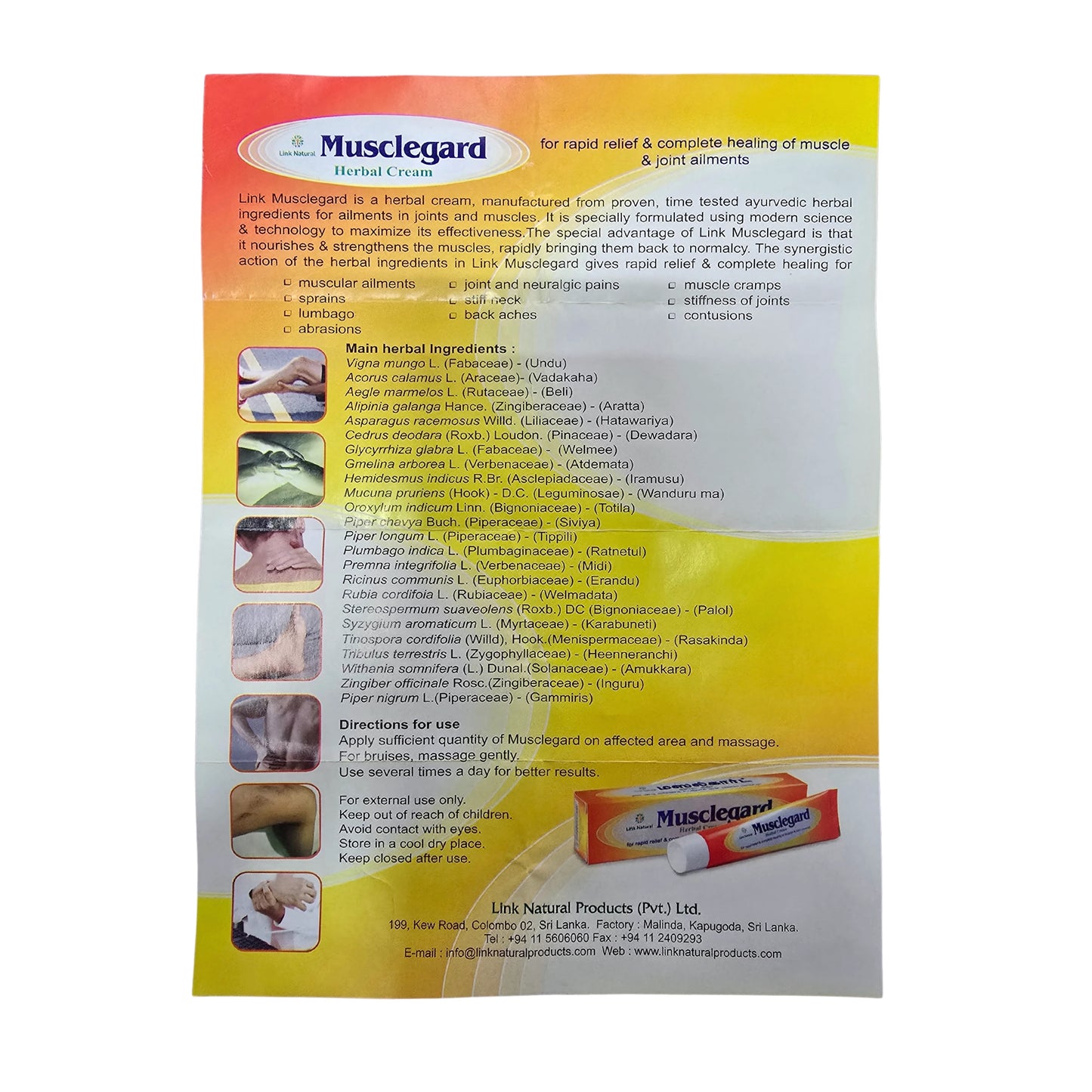 Link Musclegard Kräutercreme (25 g)
