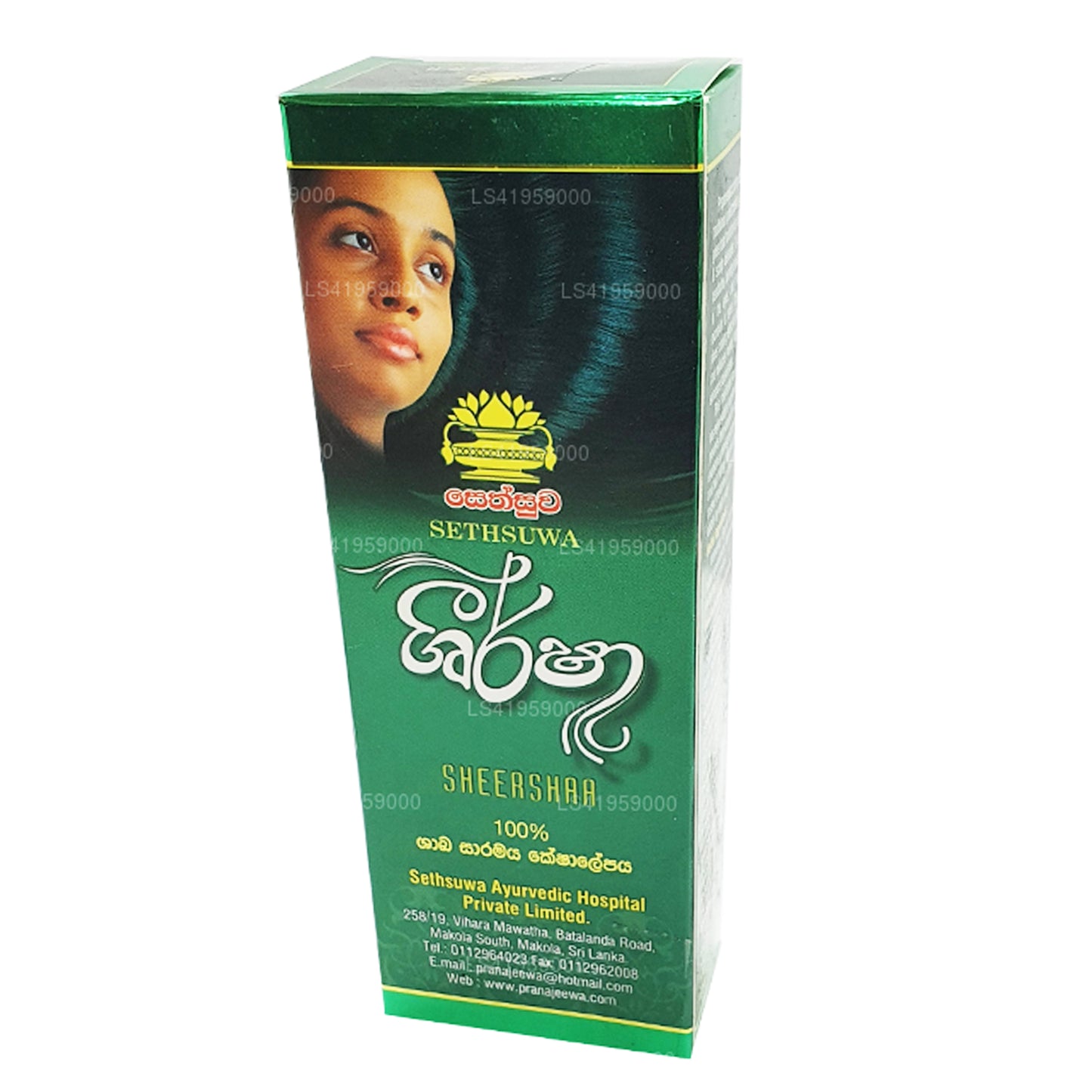 Sethsuwa Sheersha Kräuterhaaröl (100 ml)