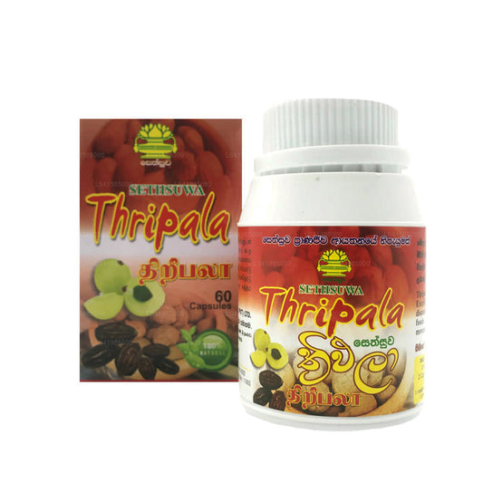 Sethsuwa Triphala Tabletten &amp; Kapseln (60 Kapseln)