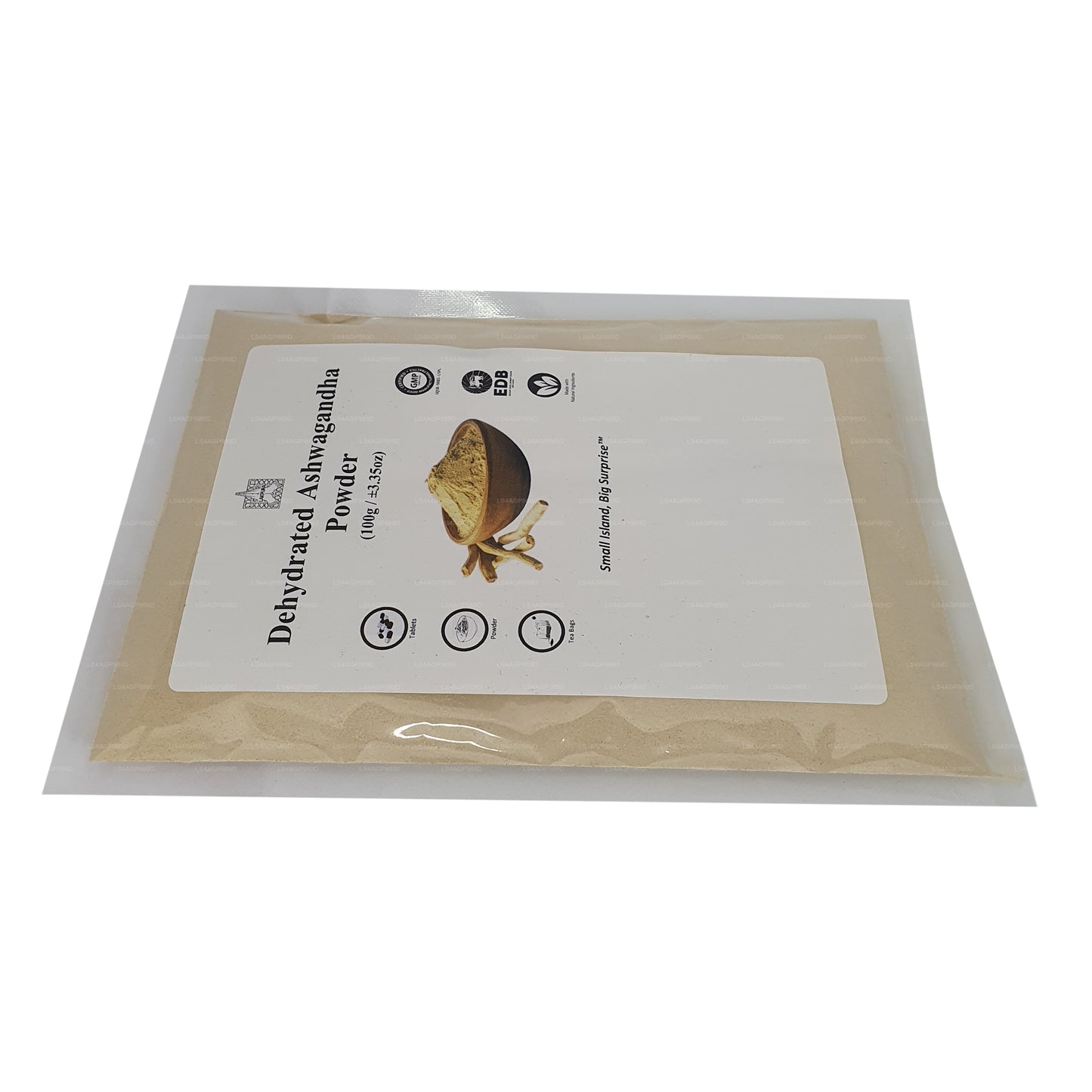 Lakpura dehydriertes Ashwagandha-Pulver (100 g)