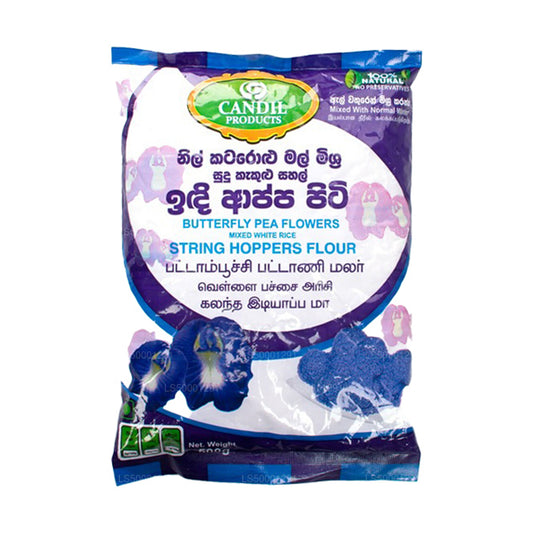 Candil Butterfly Pea Flowers gemischtes weißes Reismehl (500 g)
