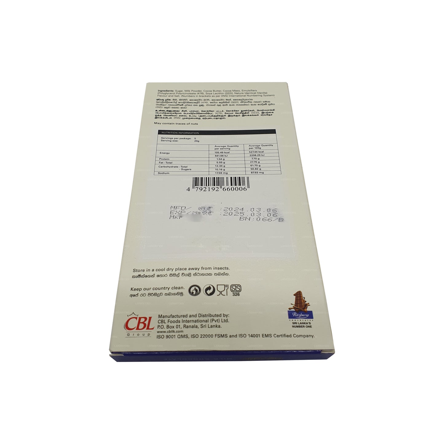 Revello Milchschokolade