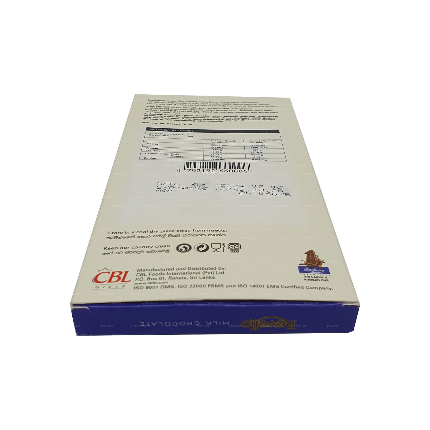 Revello Milchschokolade