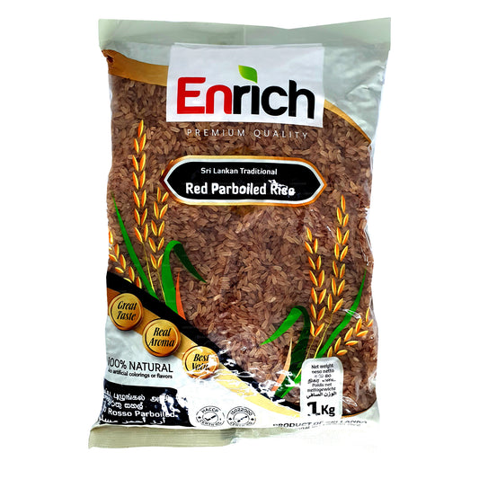 Enrich Roter Parboiled-Reis (1 kg)