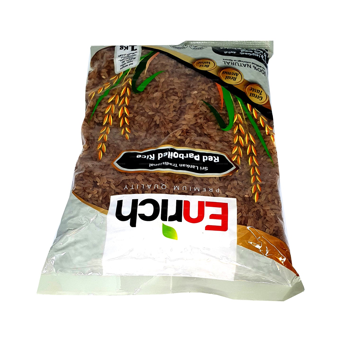 Enrich Roter Parboiled-Reis (1 kg)