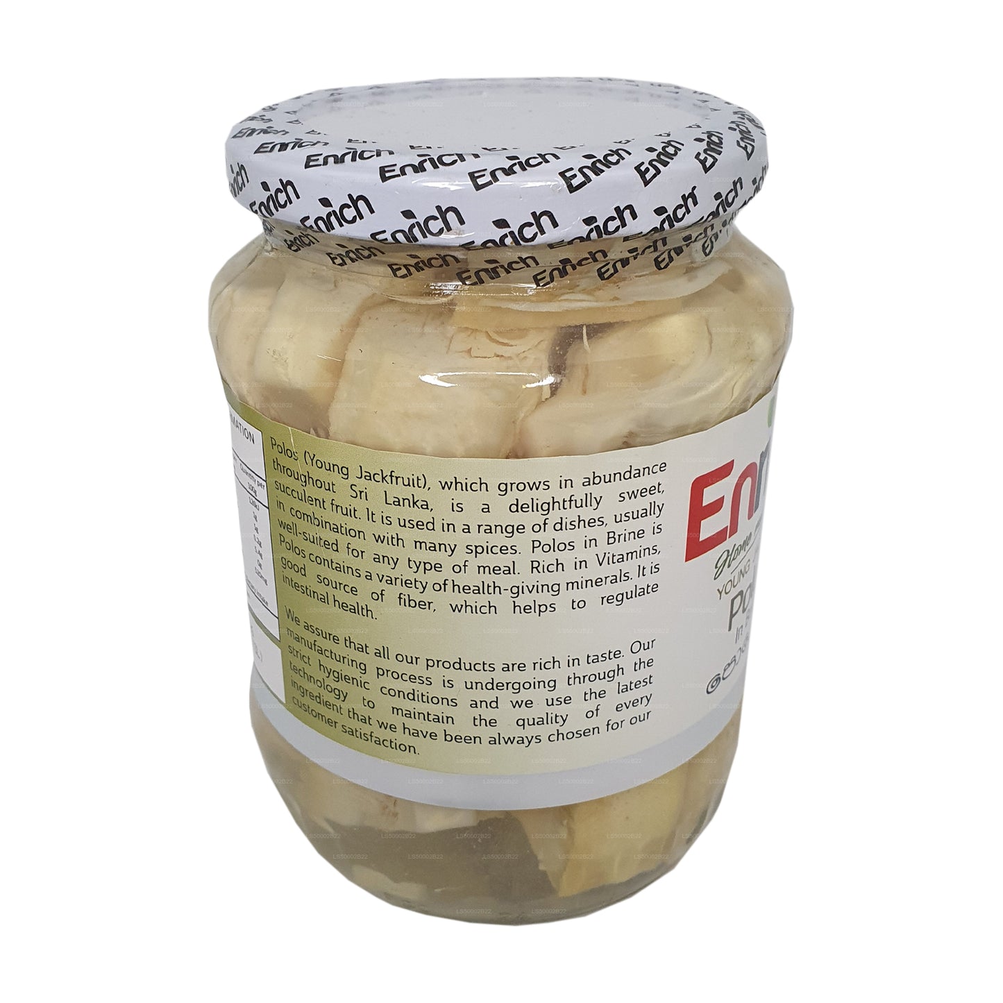 Enrich Polos (Junge Jackfrucht) in Salzlake (560 g)