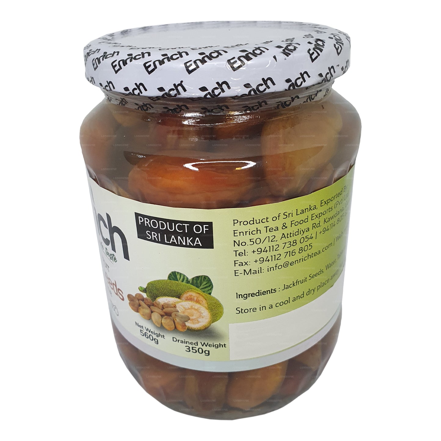 Jackfruchtsamen in Salzlake anreichern (560 g)