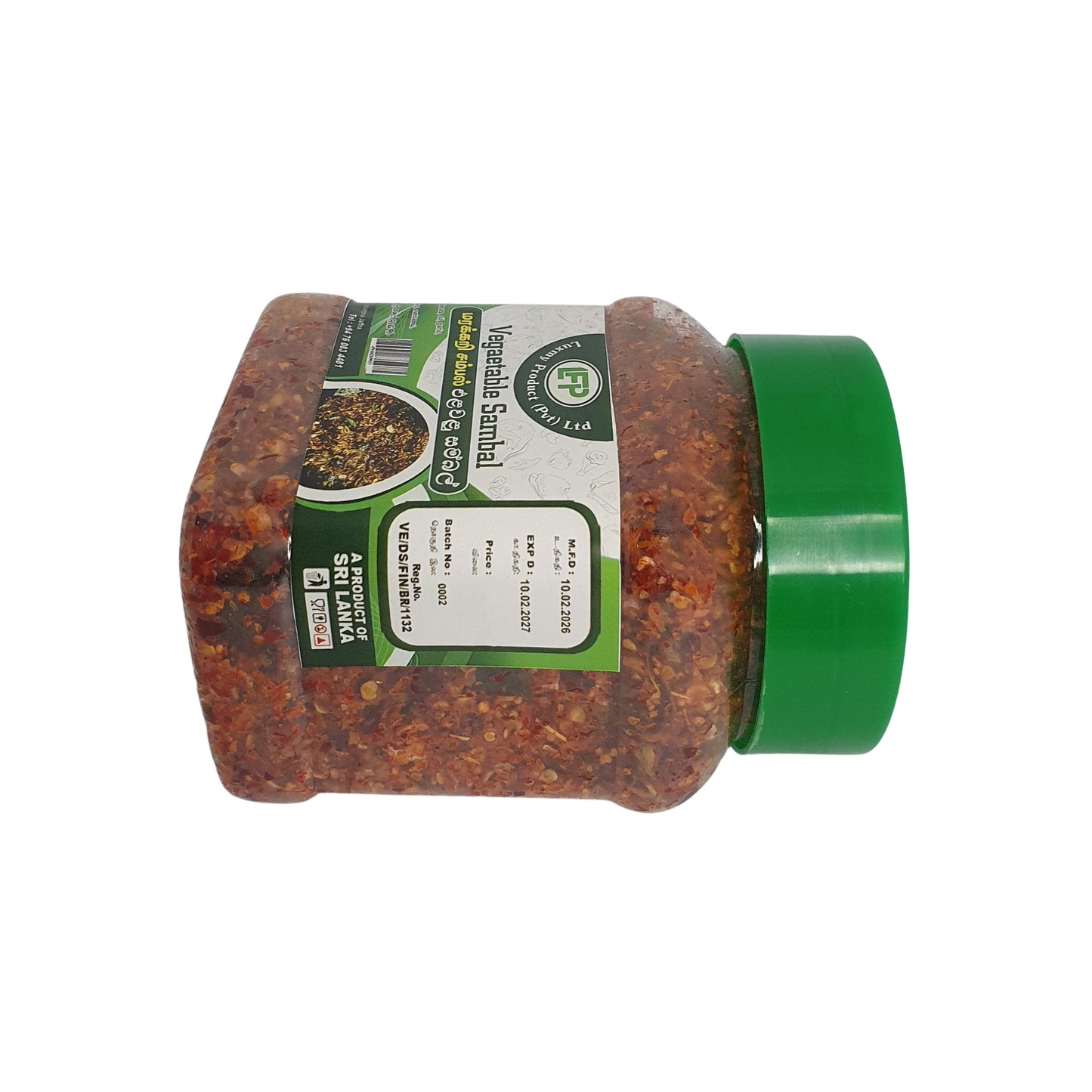Luxmy Gemüse-Sambal (200 g)