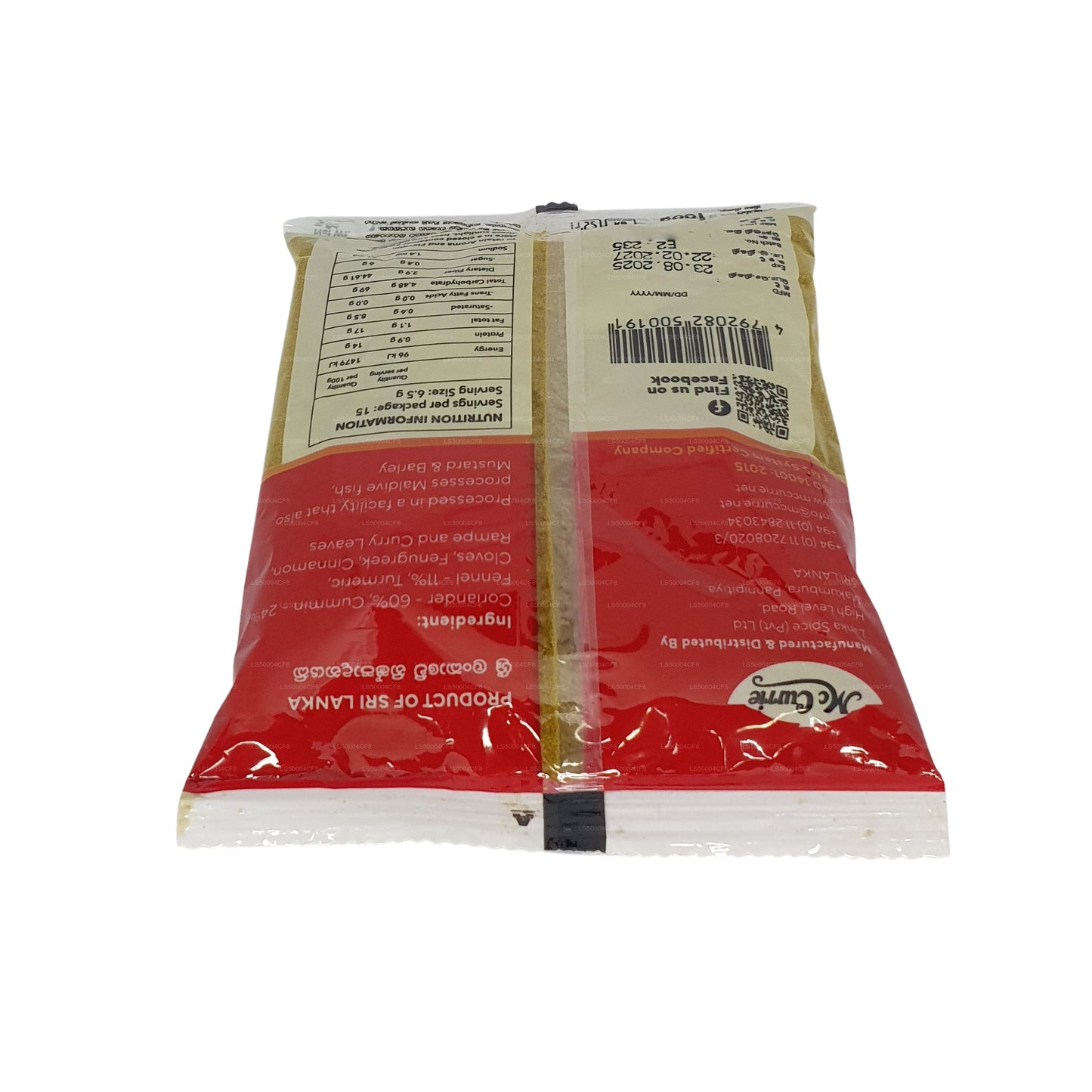 Mc Currie Ungeröstetes Currypulver (100 g)