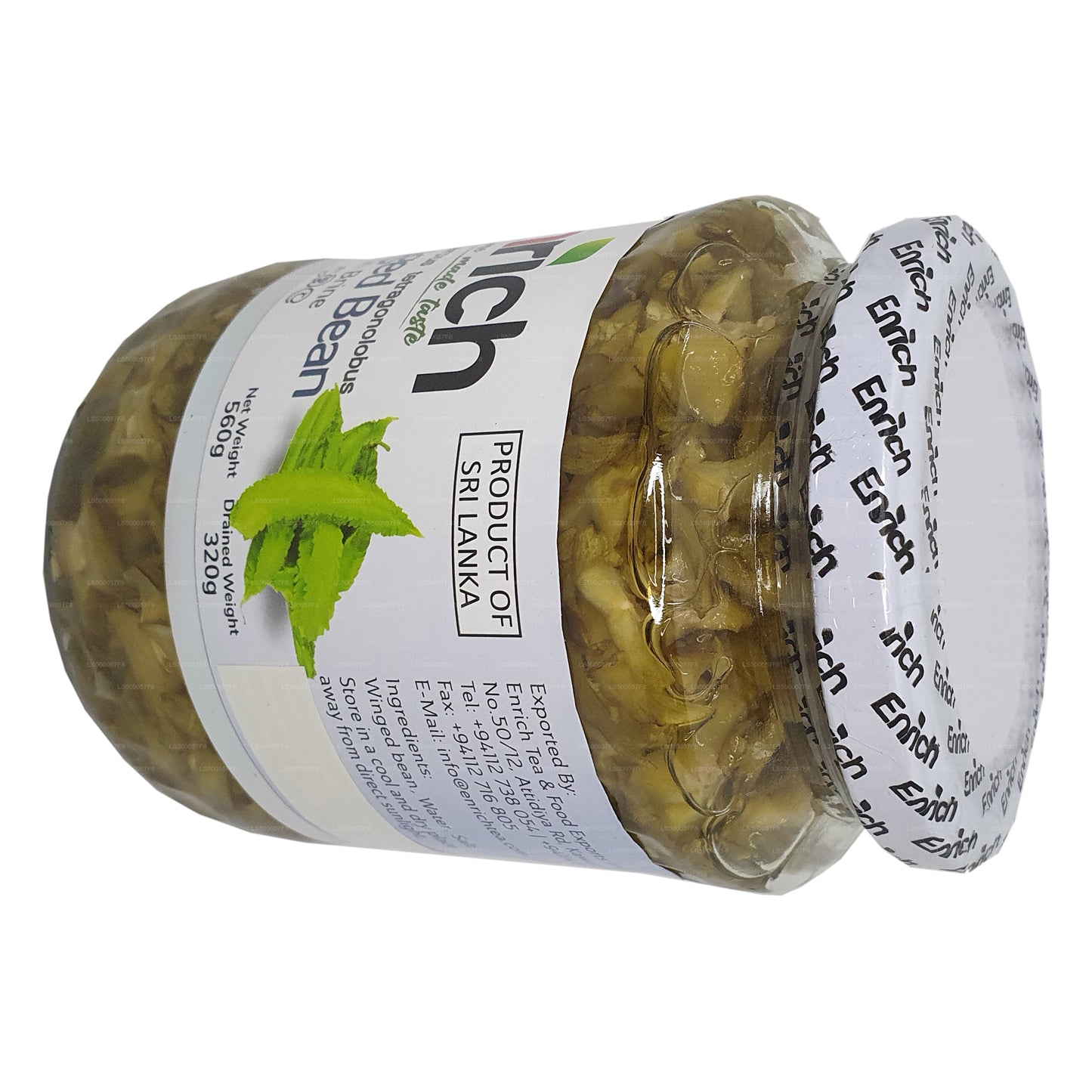 Anreichernde Flügelbohne in Salzlake (560 g)