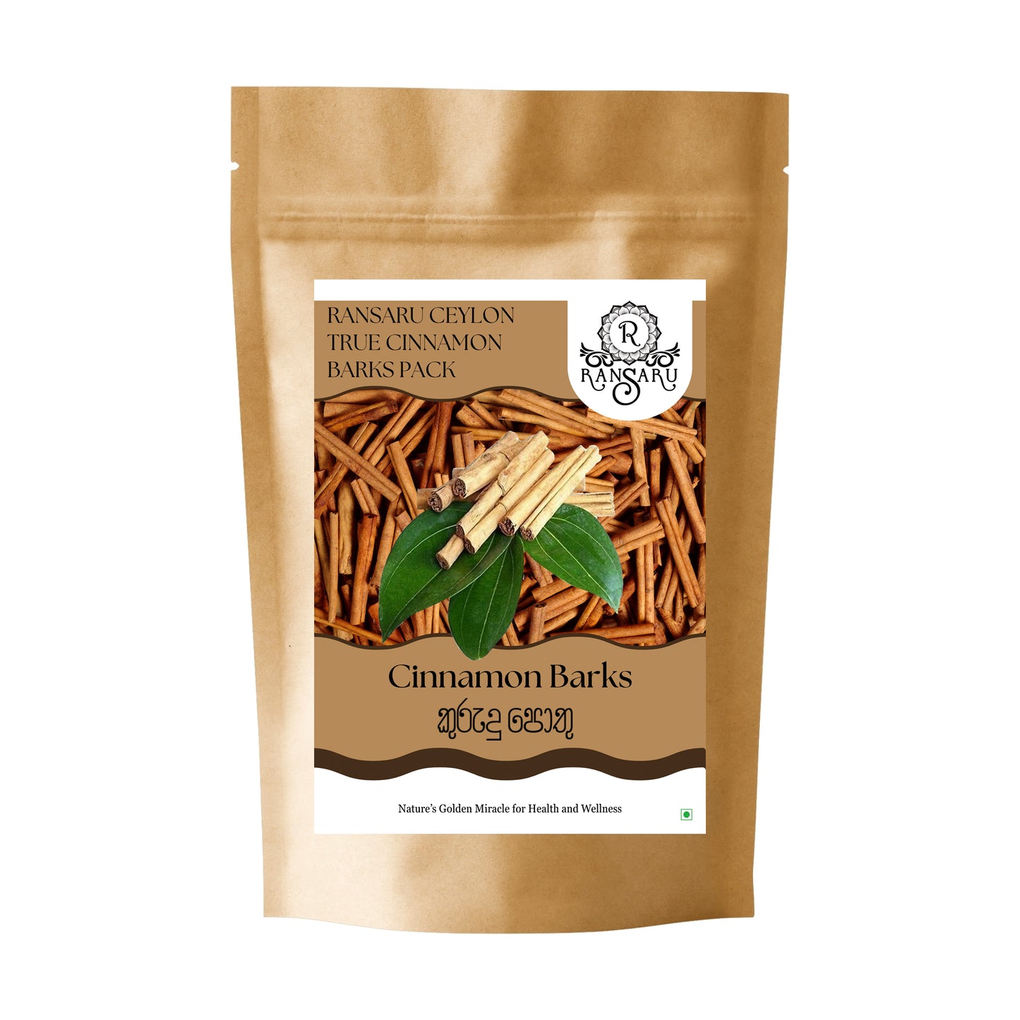 Ransaru Ceylon Echte Zimtrindenpackung 