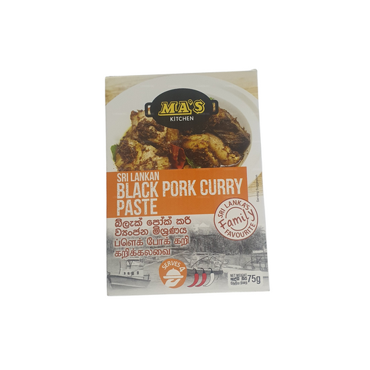 MA's Kitchen Schwarze Schweinefleisch Currypaste (75g)