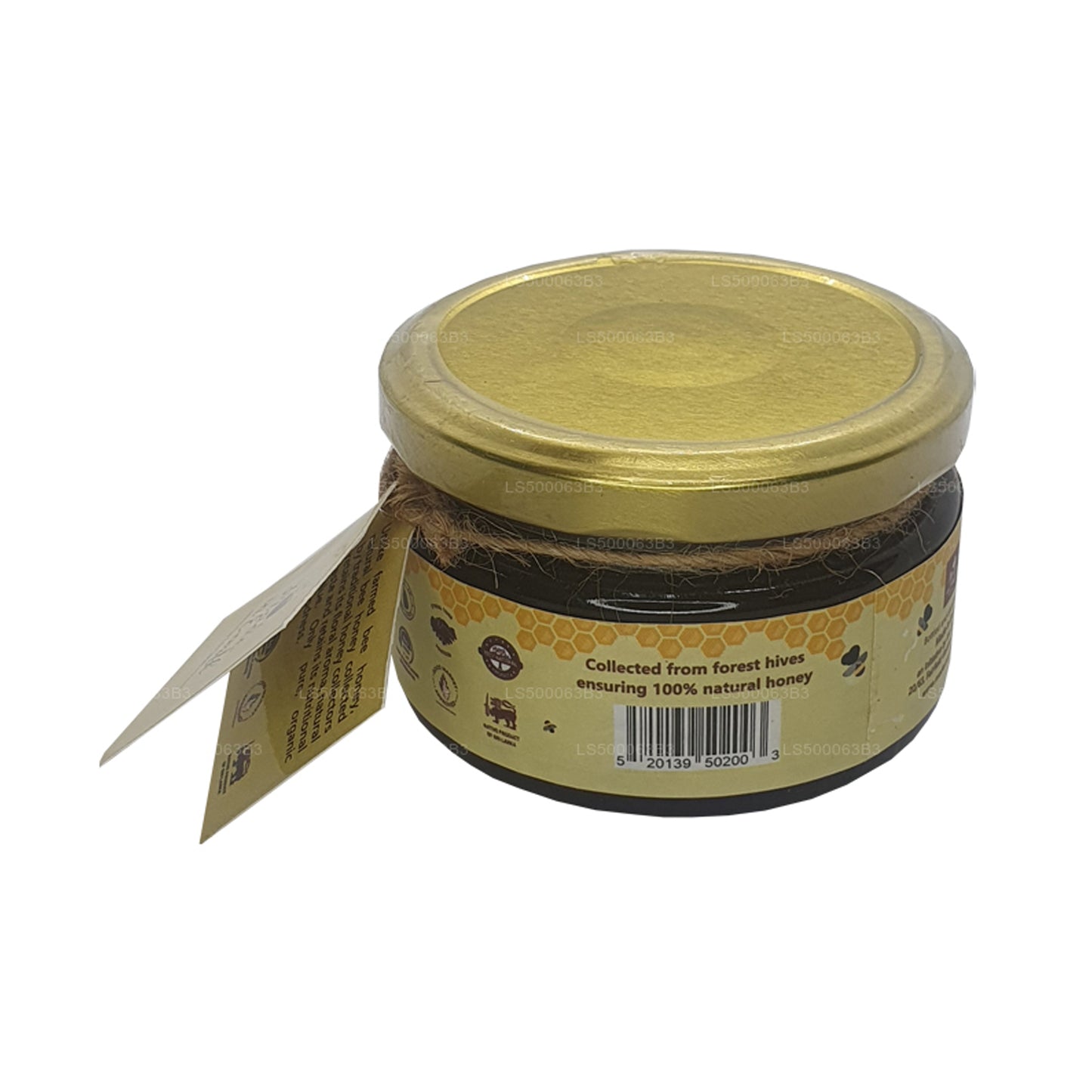 Hergestellt in der Erde Reiner Waldbienenhonig (200 g)