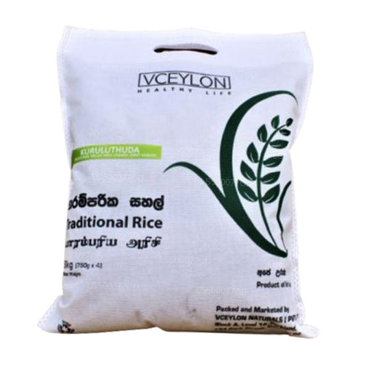 vCeylon Kuruluthuda Reis (3kg)