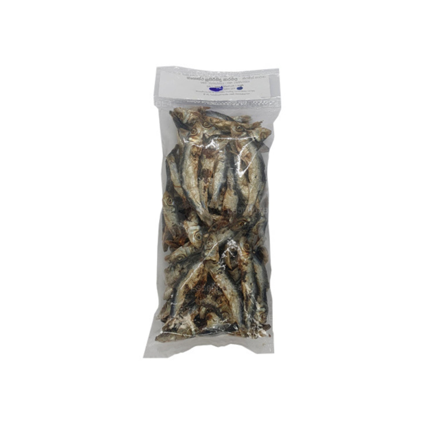 Lakpura getrocknetes Keeramin (Sardinella-Fisch) 200 g, gesalzener trockener Fisch (Karawala)