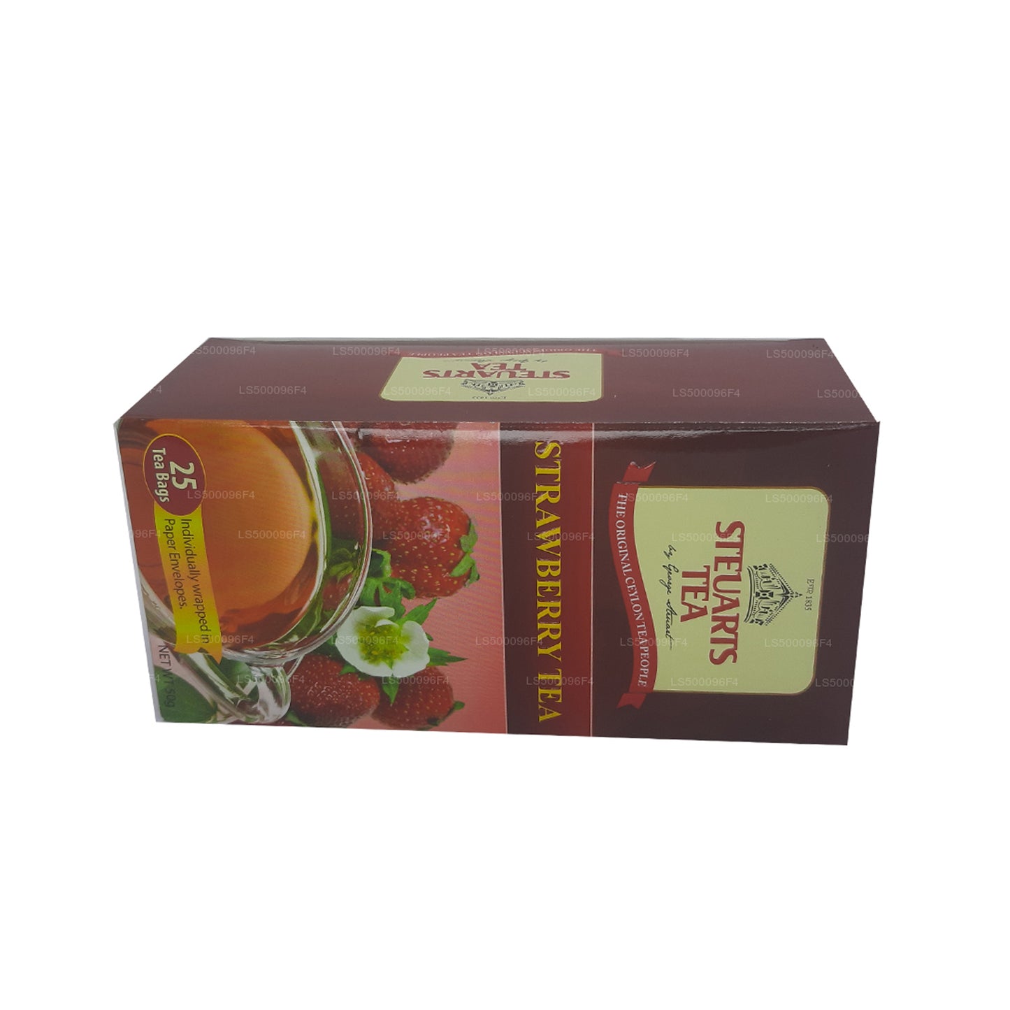George Steuart Erdbeertee (50 g), 25 Teebeutel