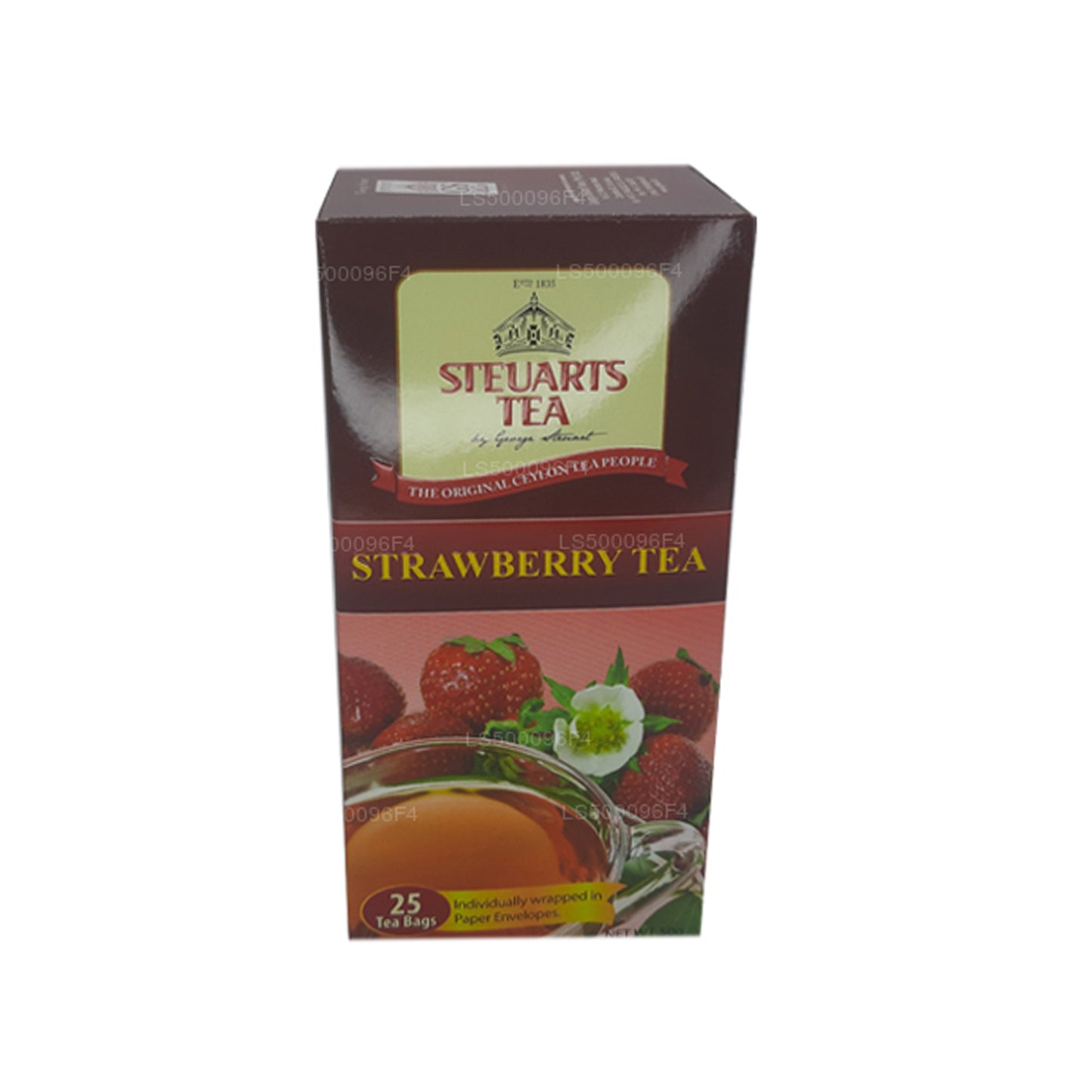 George Steuart Erdbeertee (50 g), 25 Teebeutel