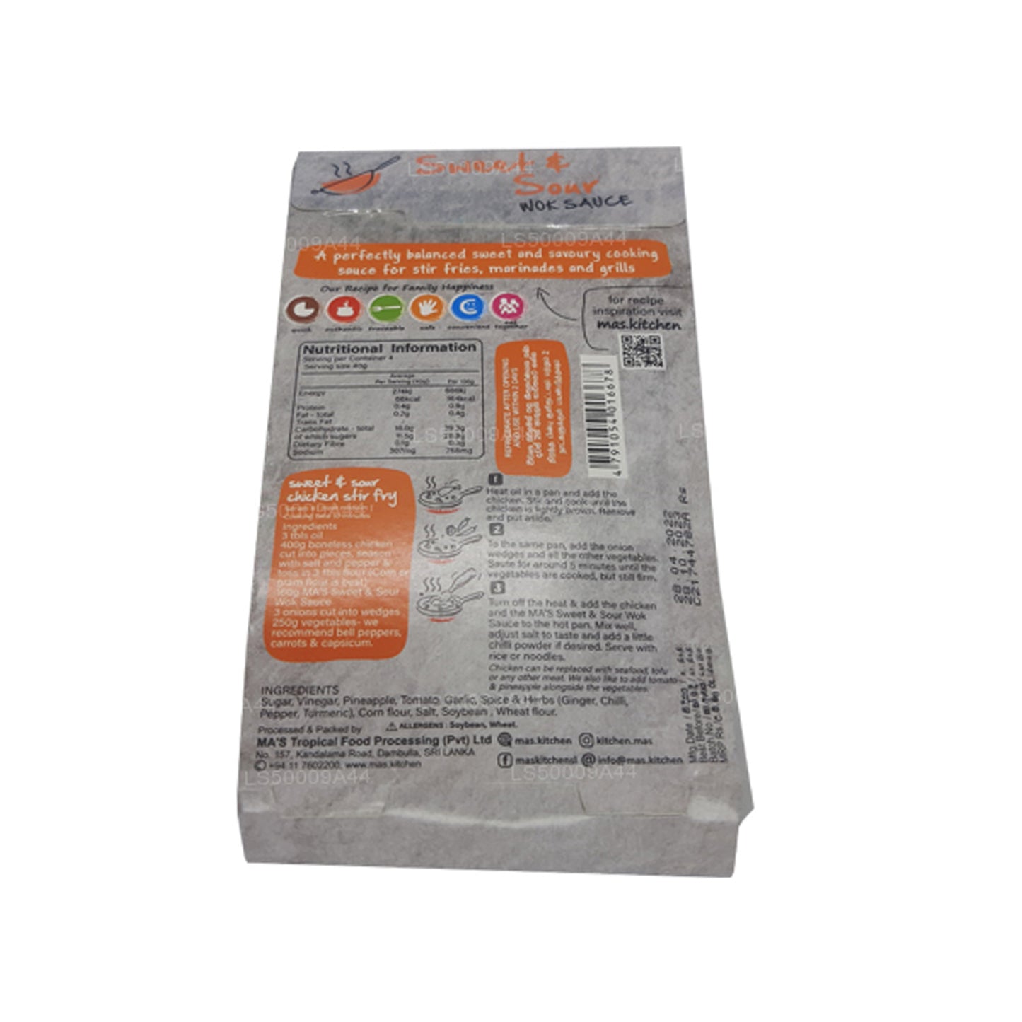 MA's Kitchen Süß-Sauer-Sauce (160g)