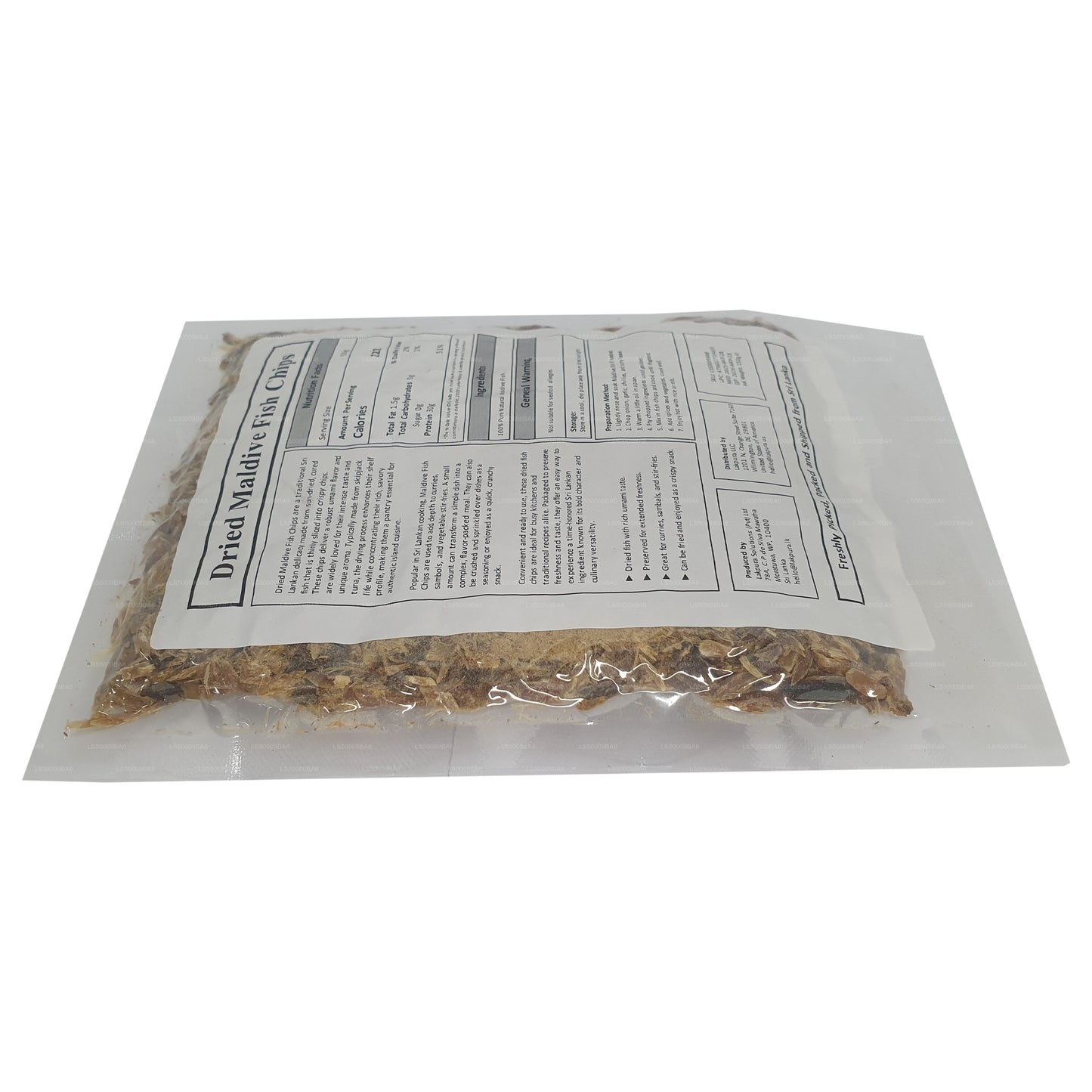 Lakpura Maldive Fischchips (150 g) Packung