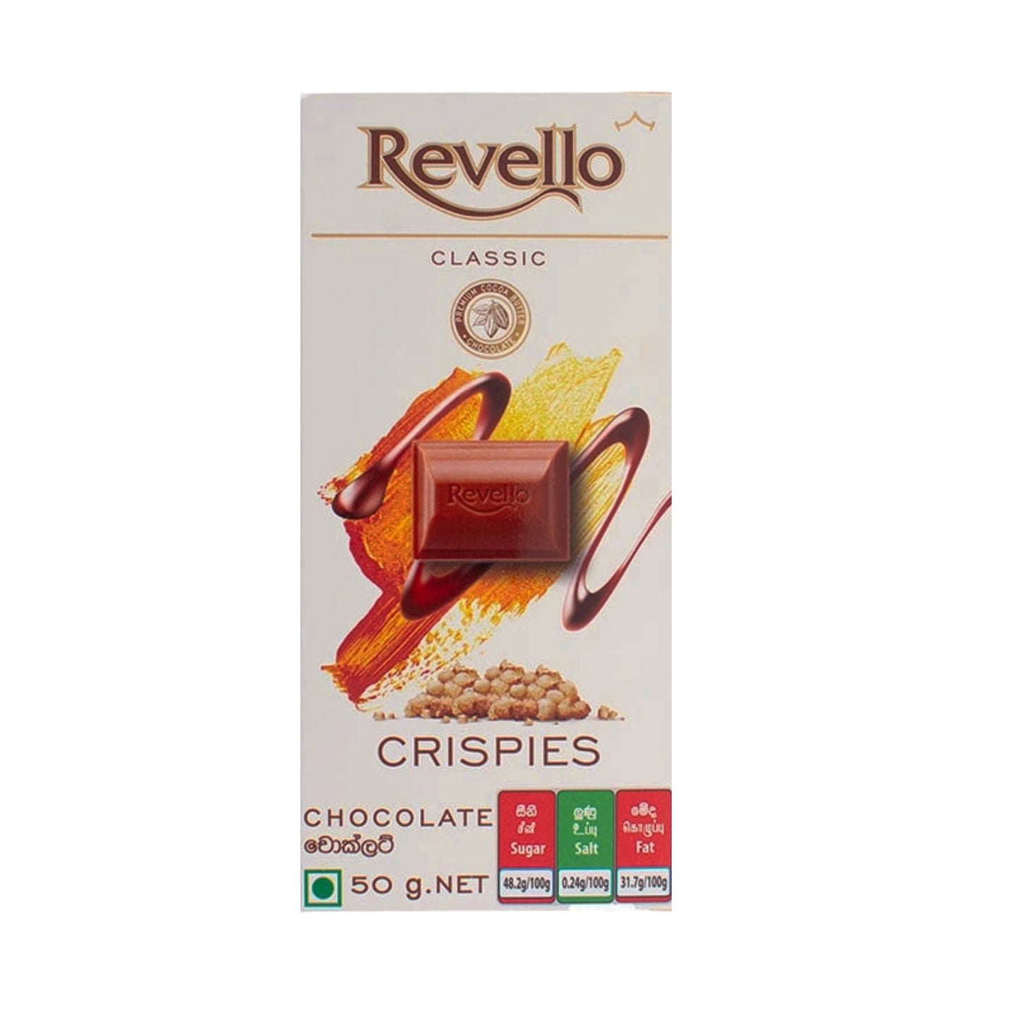 Knusprige Schokolade von Revello