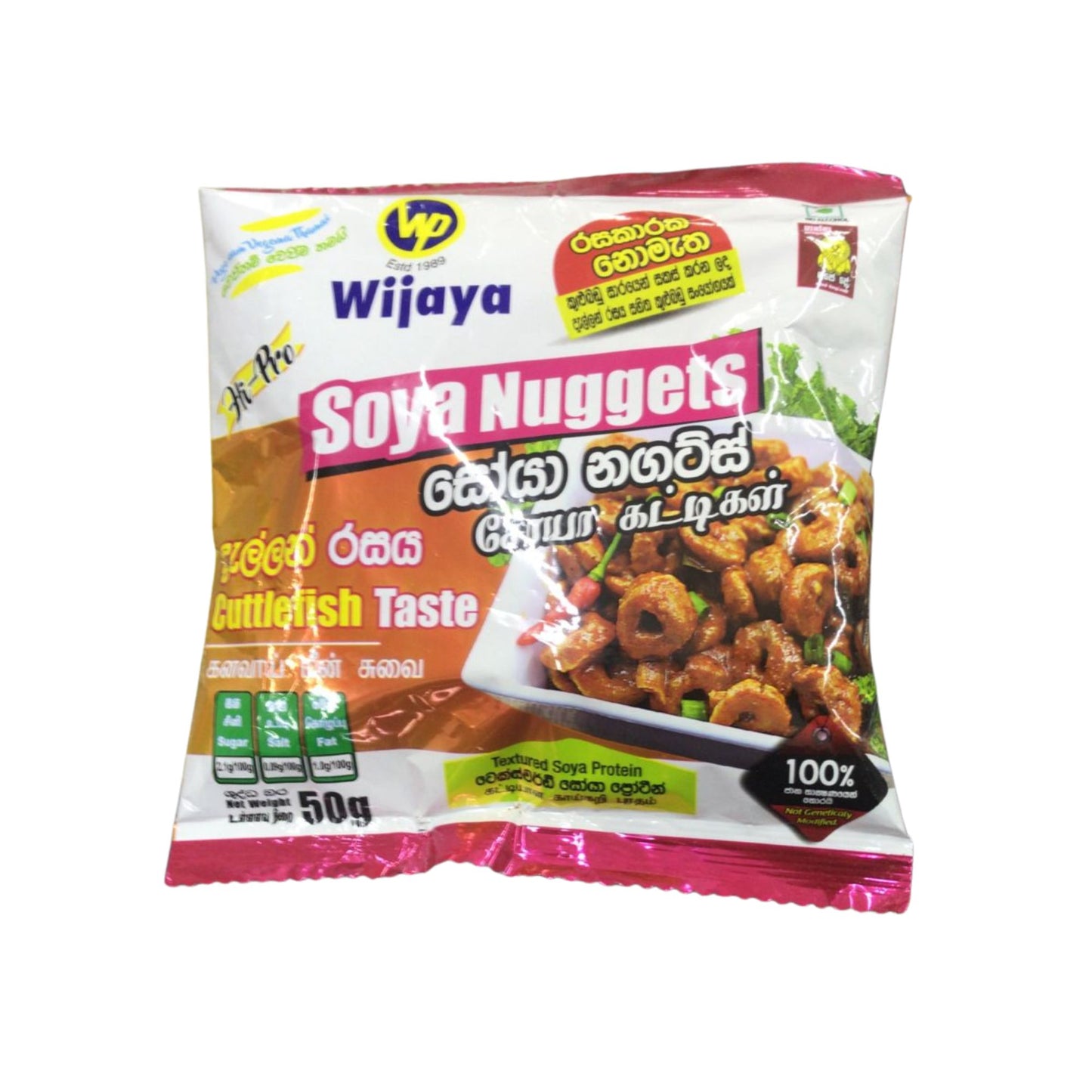 Wijaya Soja-Nuggets – Tintenfischgeschmack
