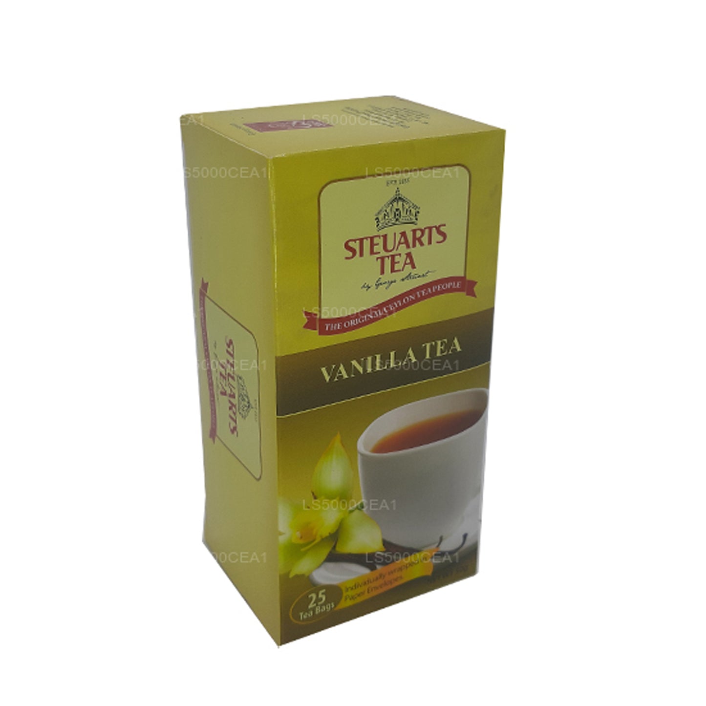 Steuarts Tea Vanilletee (25 Teebeutel 50g)