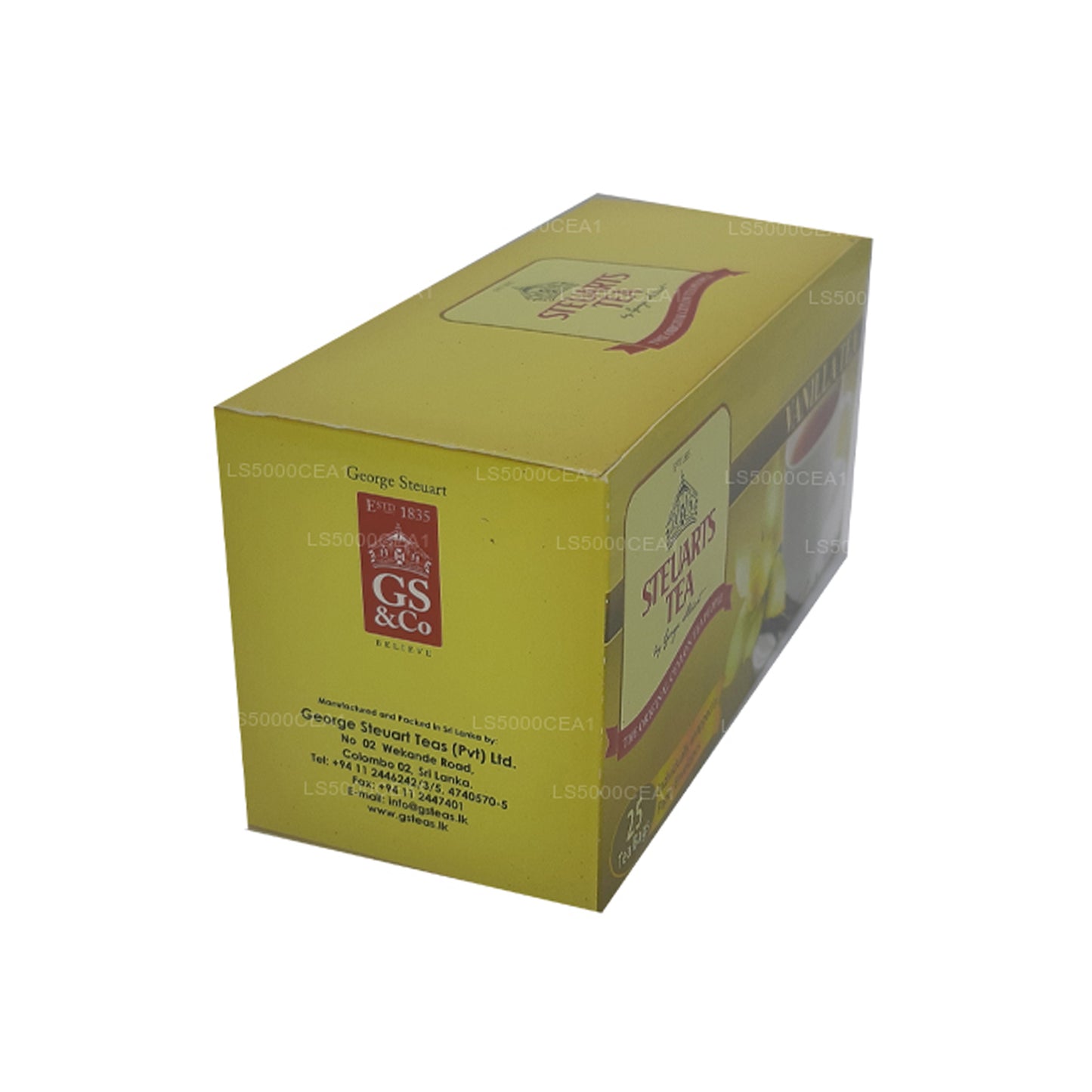 Steuarts Tea Vanilletee (25 Teebeutel 50g)