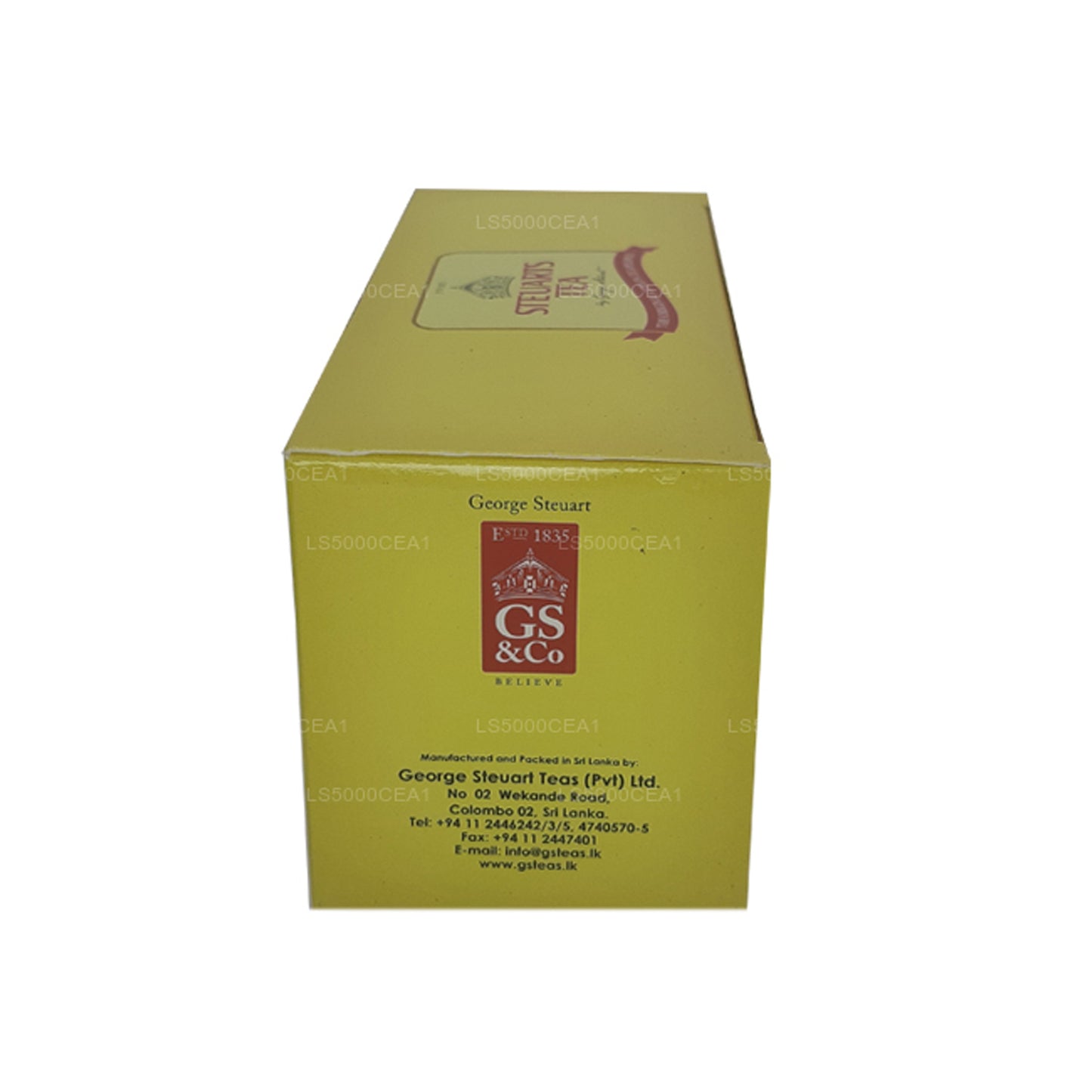 Steuarts Tea Vanilletee (25 Teebeutel 50g)