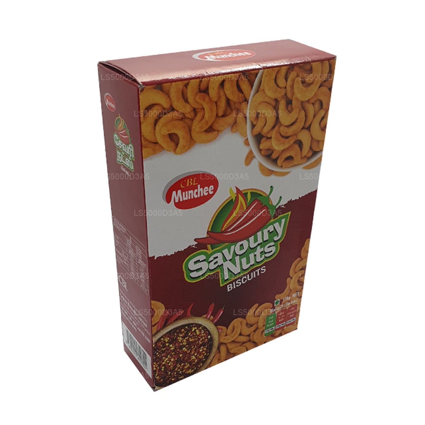 Munchee Biscuit Pikante Nüsse (170 g)